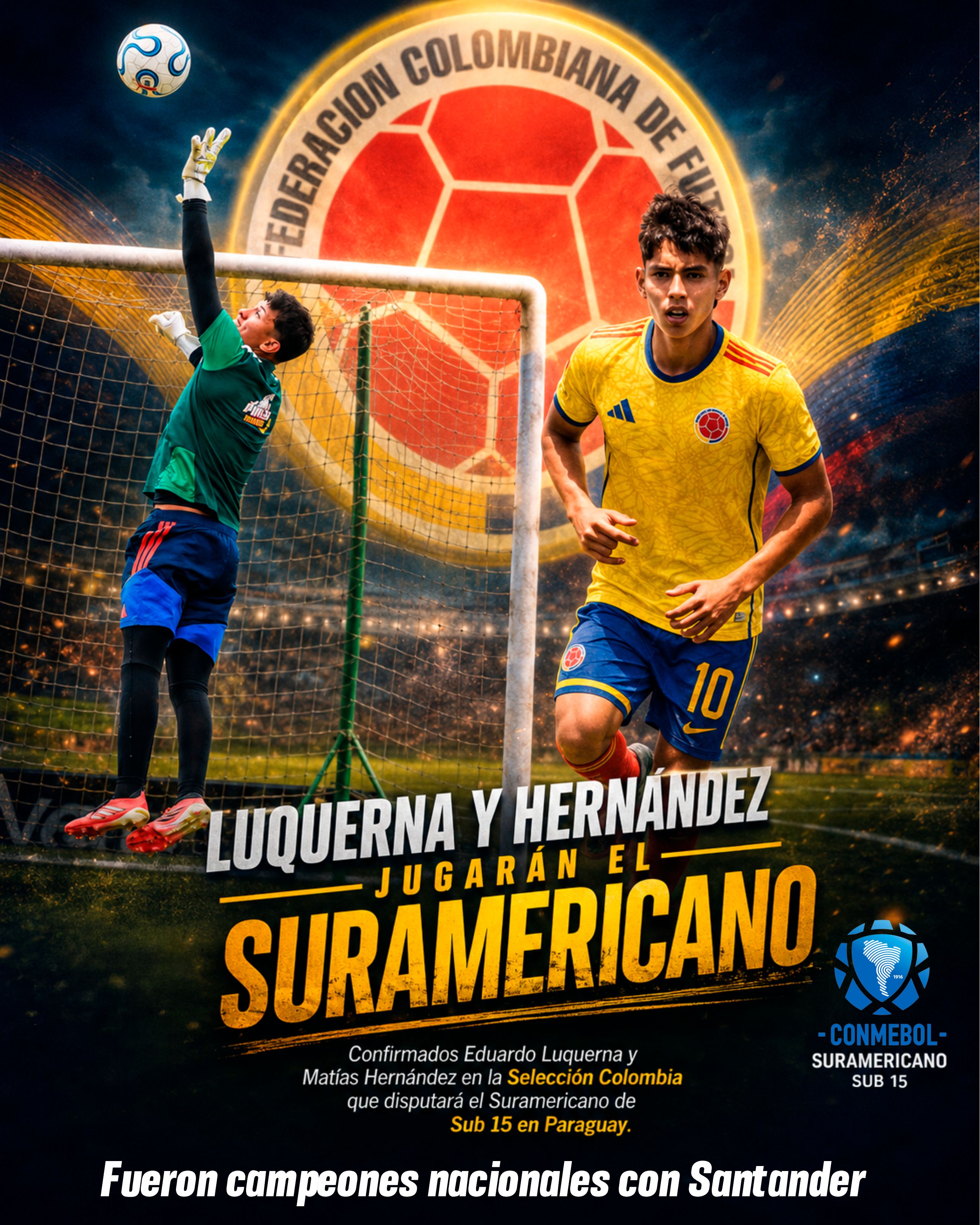 #SELECCIONCOLOMBIA #SURAMERICANOSUB15 #FÚTBOL #CONMEBOL #